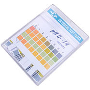 Лакмусовий індикаторний папір OF pH тест 0-14 pH 100 смужок, фото 2