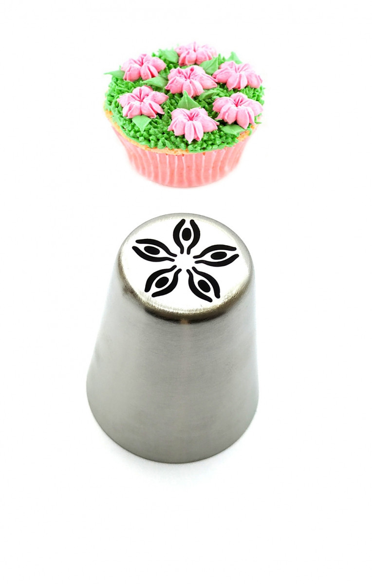 Насадка кондитерська метал. безшовна "Орхідея",