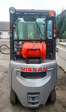 Вилочний навантажувач газ 1.5 тонни Nissan P1D1A15LQ б/у, фото 2