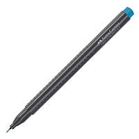 Ручка капілярна Faber-Castell FINE PEN GRIP 0.4 бірюзова (23365)