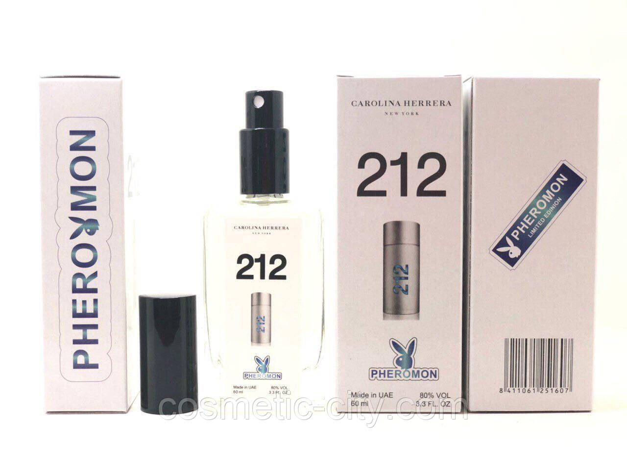 Carolina Herrera 212 Men (Кароліна Еррейра 212 Мен) з феромонами, 60 мл