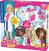 Большой набор Барби с проектами, экспериментами Thames & Kosmos Barbie STEM Kit with Barbie Scientist