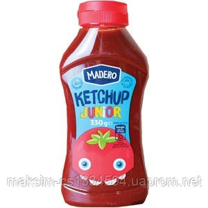 Дитячий томатний кетчуп Madero Ketchup Junior 330 р