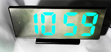 Годинник із будильником і градусником настільні DS-3618L