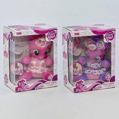 Дитяча інтерактивна конячка Рожева поні/ Музична іграшка поні «My Little Pony» 66212, фото 1