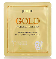 Гидрогелевая маска с золотом Petitfee Gold Hydrogel Mask Pack 32 мл