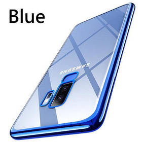 Яскравий чохол для Samsung Galaxy S9 plus синій