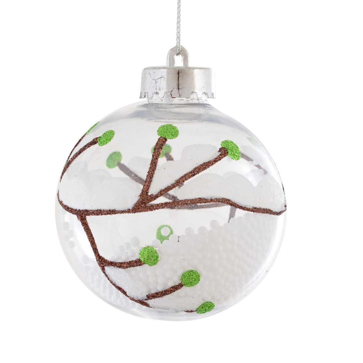 Куля Yes! Fun d-8см "Зимові гілки", фото 1