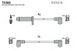 Комплект проводів запалювання Tesla T228G на Ford Scorpio / Форд Скорпіо