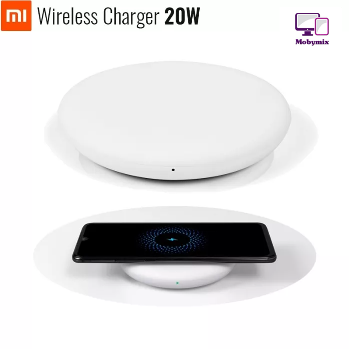 Потужна бездротова зарядка Xiaomi 20W (MDY-10-EP), Qi Wireless Charger Ultra Fast, фото 1