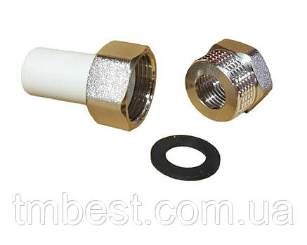 Розбірне з'єднання 25*3/4" В нарізне KOER, фото 3