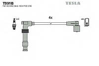 Комплект проводов зажигания Tesla T991B на Opel Zafira / Опель Зафира