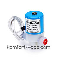 Электромагнитный клапан KP-SD1424-C-Q, 1/4"QC, 24V/DC