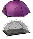 Намет двомісний туристичний з футпринтом Naturehike Mongar 2 Silicone 20D Purple, фото 4