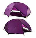 Намет двомісний туристичний з футпринтом Naturehike Mongar 2 Silicone 20D Purple, фото 10