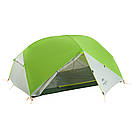 Намет двомісний туристичний з футпринтом Naturehike Mongar 2 Silicone 20D Green, фото 9