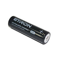 Аккумулятор ETRON Li-ion 18650 3.7V 2000mAh (без защиты) (ток 6А)