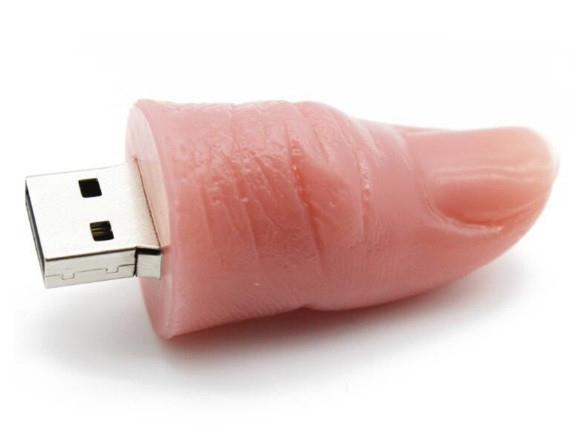 USB-флешка Палець жіночий на 32 Гб, USB 2.0