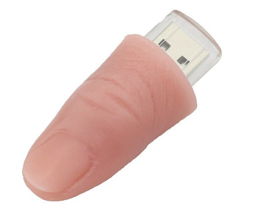 USB-флешка Палець жіночий на 64 Гб, USB 2.0, фото 1