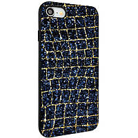 Чохол-накладка DK пластик ann's Eyes для Apple iPhone 7 / 8 (dark blue)