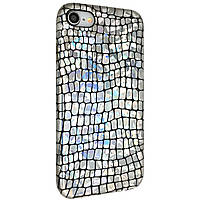 Чохол-накладка DK силікон Lady Dracon для Apple iPhone 7 / 8 (silver)