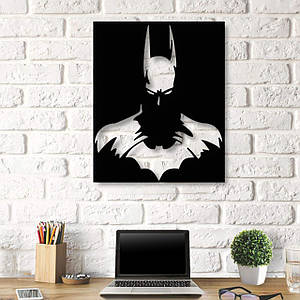 Картина з дерева Decart Batman 50x60 см B1001