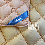 Ковдра Євро на холофайбері "ODA" 200*220 см  ⁇  Тепла ковдра, наповнювач холофайбер. Стьобана ковдра ОДА, фото 4