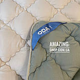 Ковдра двоспальна на холофайбері "ODA" 175*210 см Тепла ковдра, наповнювач холофайбер., фото 2