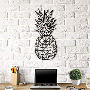 Картина з дерева Decart Pineapple 25x55 см P1001