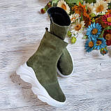 Жіночі демісезонні черевики Shark на високій підошві демісезонні (різні кольори), фото 4