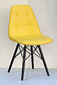 Стілець ALEX - BK ЕК ЖОВТИЙ 12, фото 2