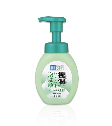 Лікувальна пінка для проблемної шкіри Hada Labo Gokujyun Hatomugi Foaming Face Wash