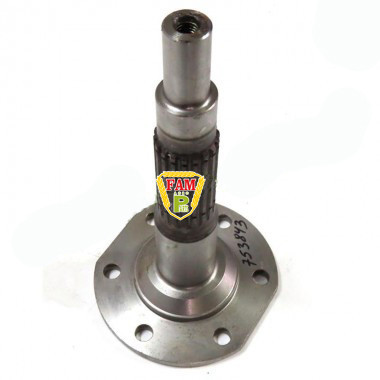 Вал ведучий шнека жниварки (шліц), 753843 Claas