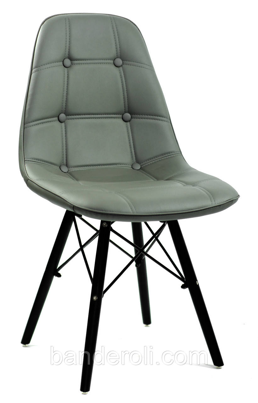 Стілець ALEX - BK ЕК СІРИЙ 21, фото 1