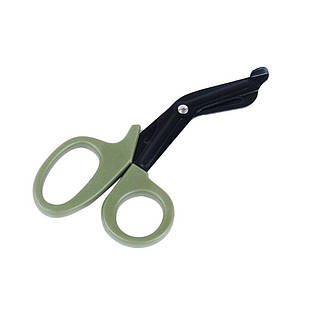 Ножиці тактичні рятувальні, зелені