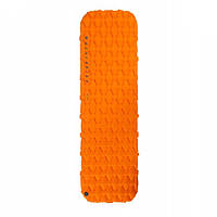 Одноместный надувной коврик-матрас Naturehike FC-10 туристический матрас оранжевый.