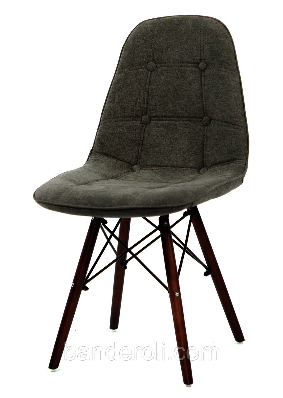 СТІЛЕЦЬ ALEX - W ШЕНІЛ СІРИЙ G – 110, фото 1