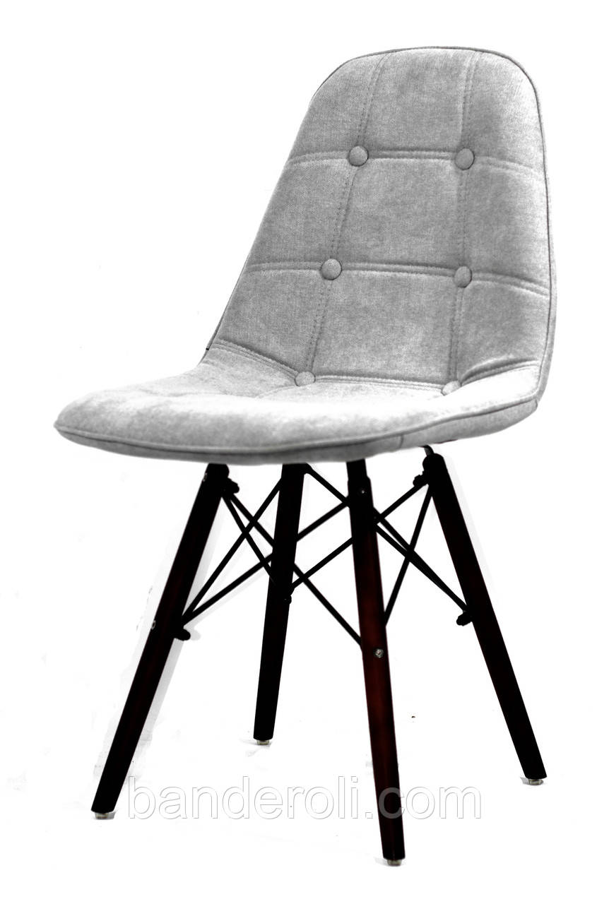 СТІЛЕЦЬ ALEX - W ШЕНІЛ СІРИЙ G – 102, фото 1