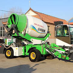 Автономна бетономішалка 2 м3 LUGONG