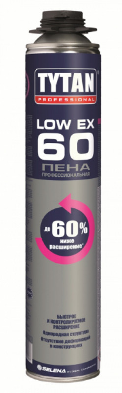 Монтажна піна Tytan LOW EXPANSION професійне низьке розширення