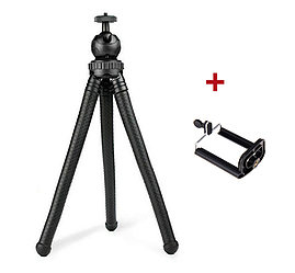 Гнучкий штатив восьминіг Primo Octopus Big з кріпленням для смартфона