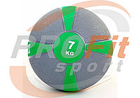 Медбол ZS литой резиновый (с отскоком) 1-10 кг 7