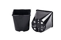 Горщик квадратний з круглим дном 2,0 л 14х14х14см (Don-Kwiat, Польща)