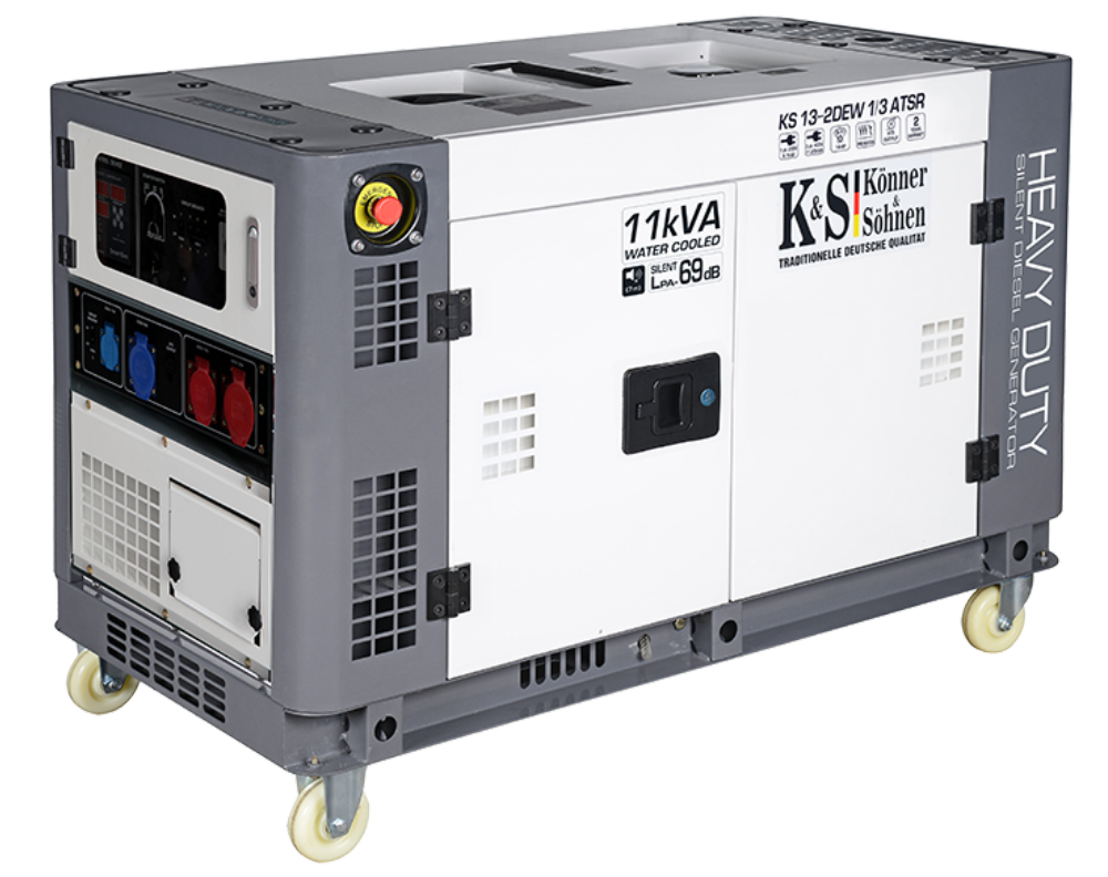 Генератор дизельний Könner&Söhnen KS 13-2DEW 1/3 ATSR (9 кВт)