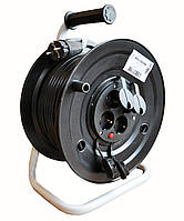 Подовжувач 50 м 2х2.5 на котушці Bemis теплозахист