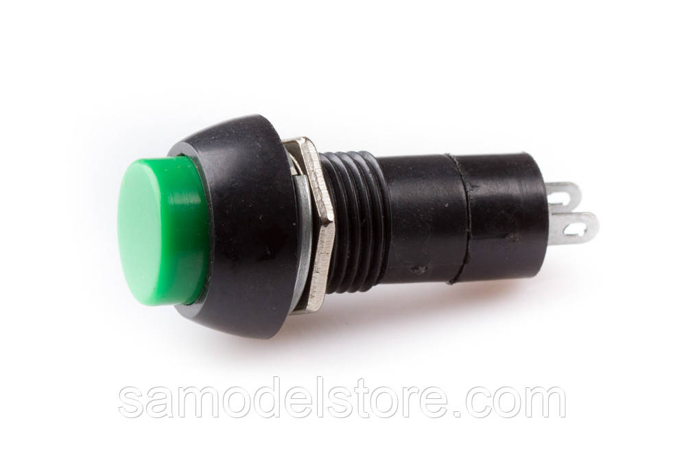 Кнопка 2 контакту, без фіксації, фото 1