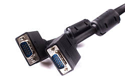 Шнур комп'ютерний VGA шт.HDB15pin- шт.HDB15pin, з фільтром 1 м.