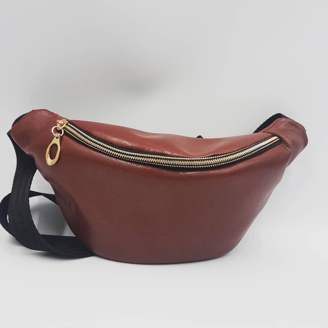 Сумка на Пояс Бананка Style Вишневая. Поясная Сумка Женская — Купить ...
