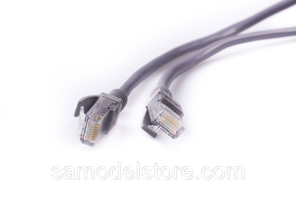 Патчкорд, штекер 8P8C — штекер 8P8C, UTP 4 пари кат.5E RJ45 LAN 10 м.