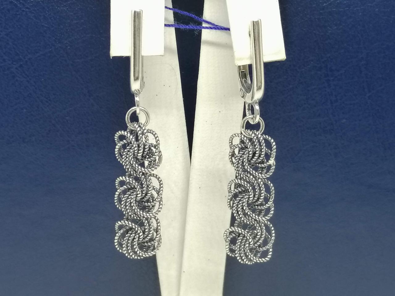 Срібні сережки.   22550